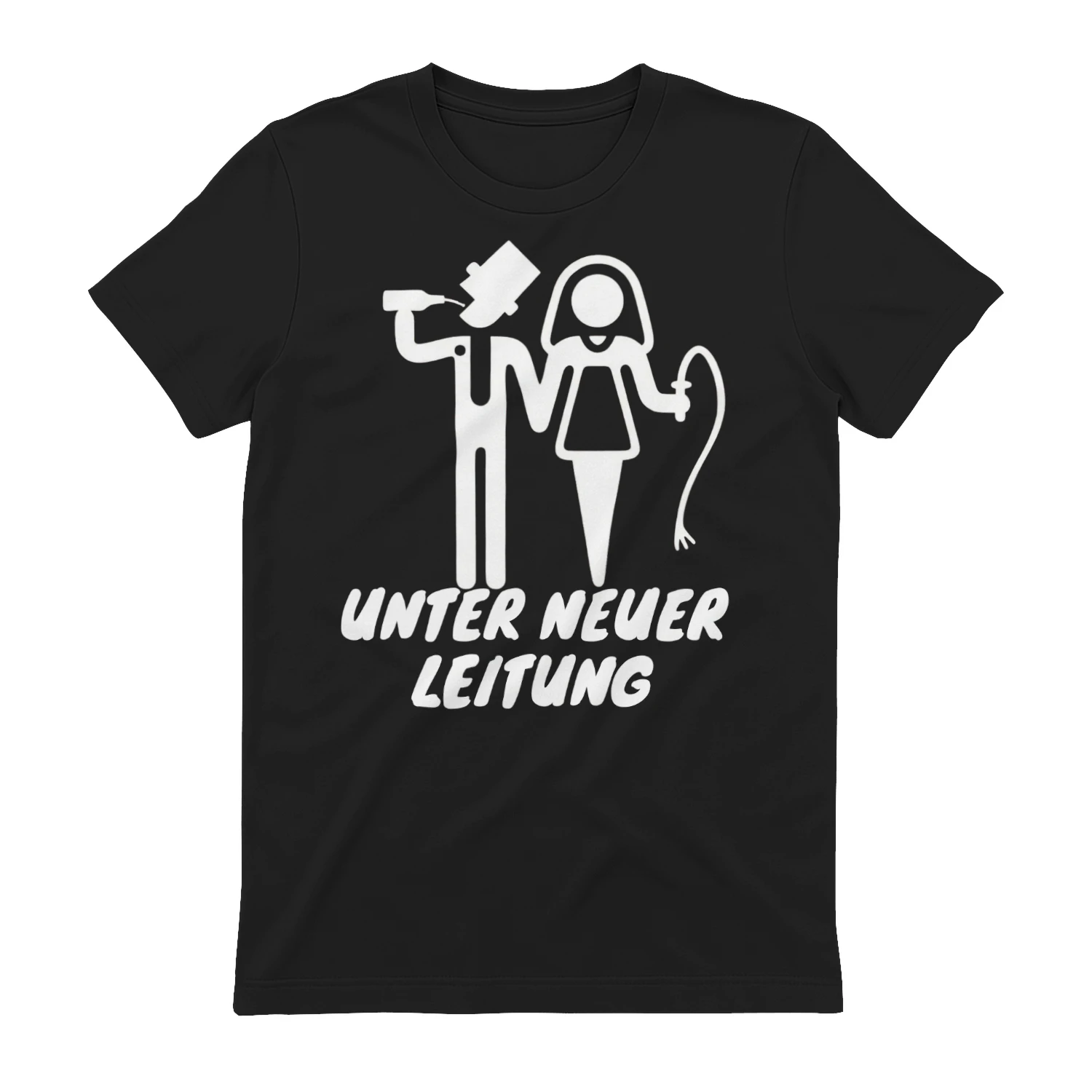 Unter Neuer Leitung – Lustiges Hochzeitsdesign für Ehemann