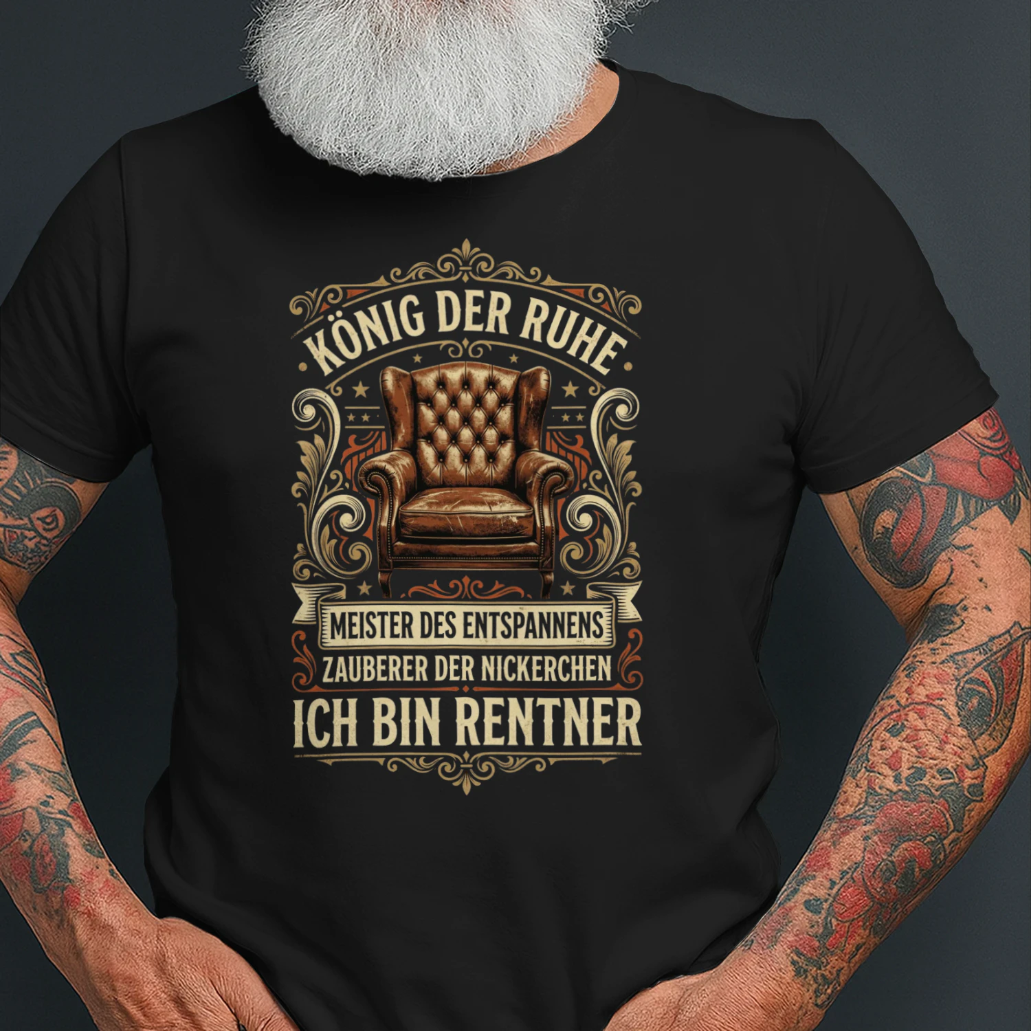 Ich Bin Rentner Lustiges Ruhestand T Shirt