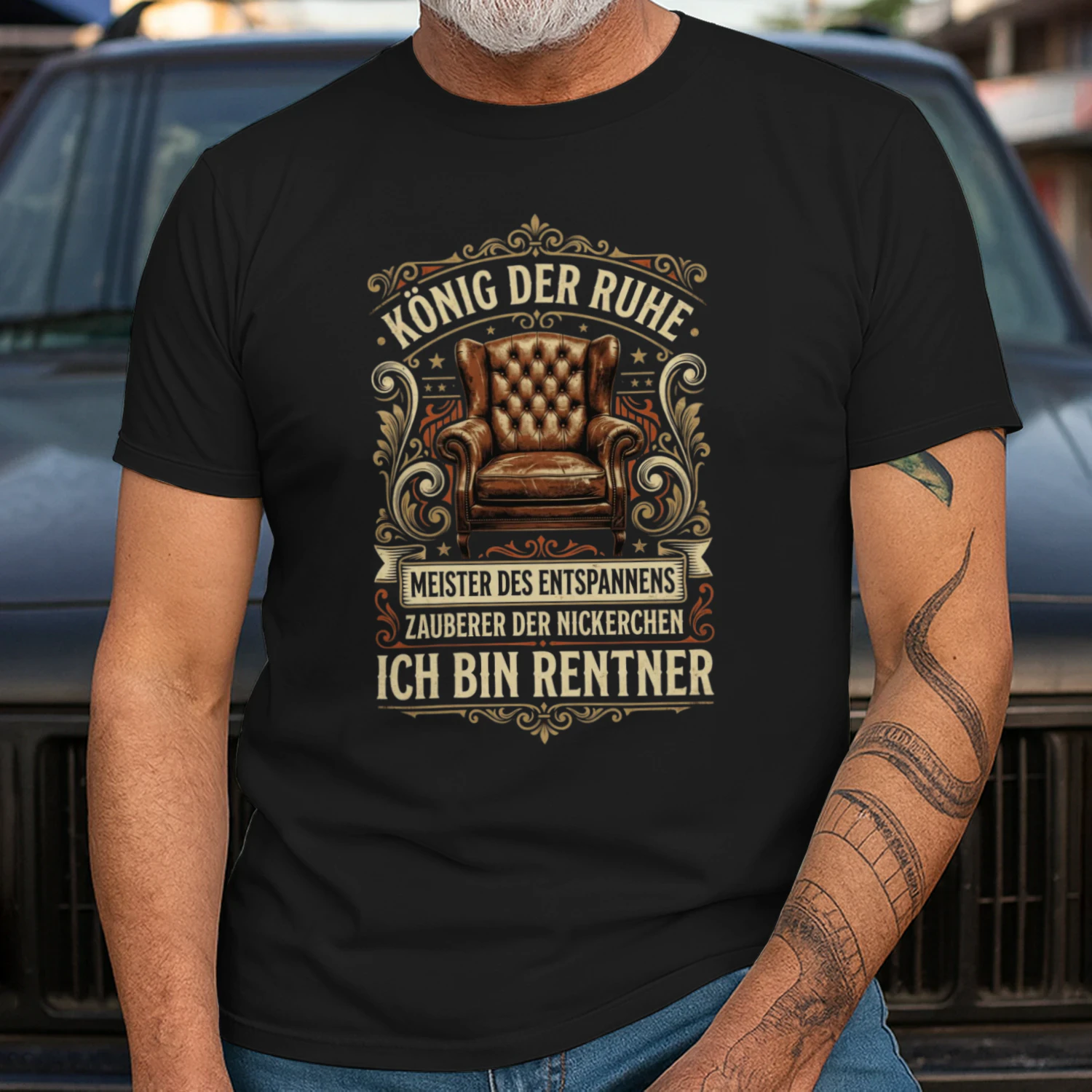 Ich Bin Rentner Lustiges Ruhestand T Shirt