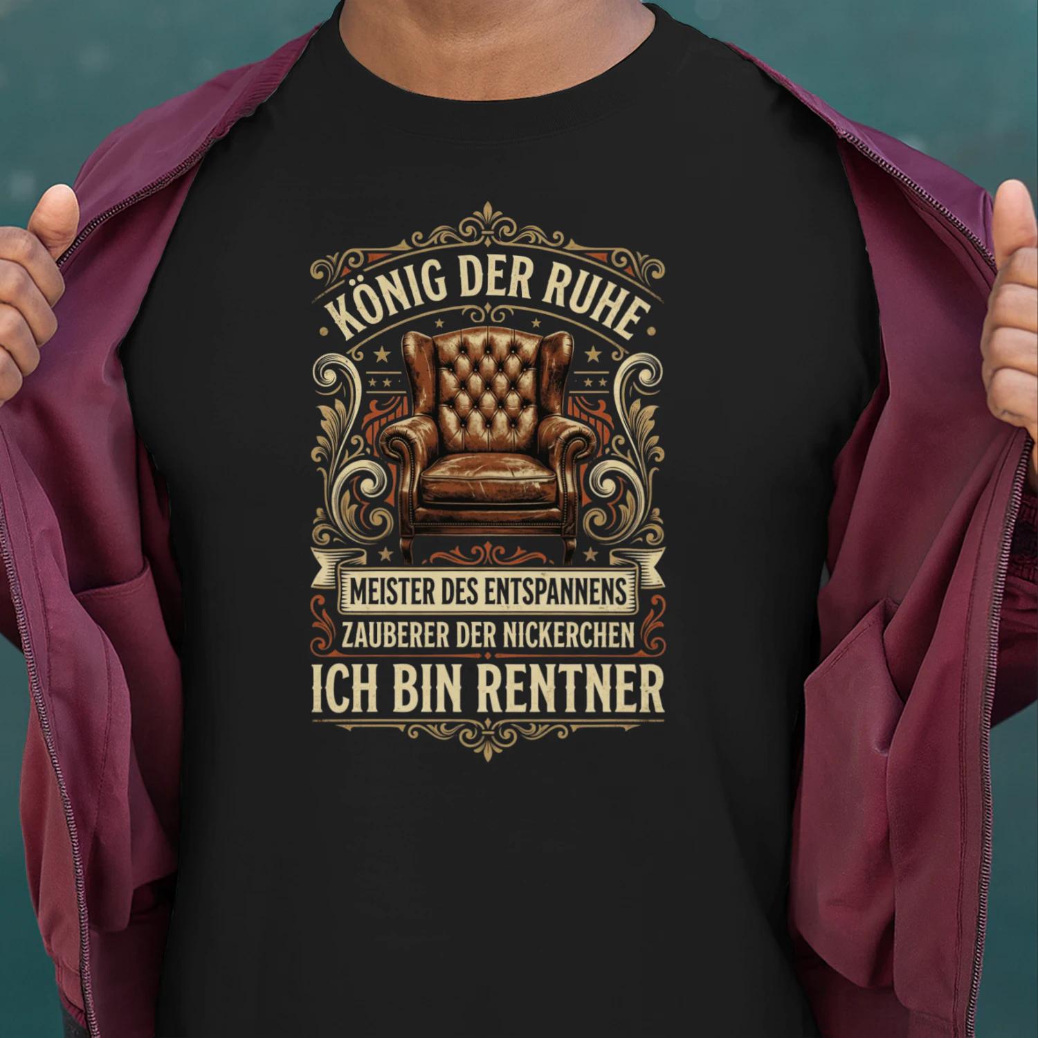 Ich Bin Rentner Lustiges Ruhestand T Shirt