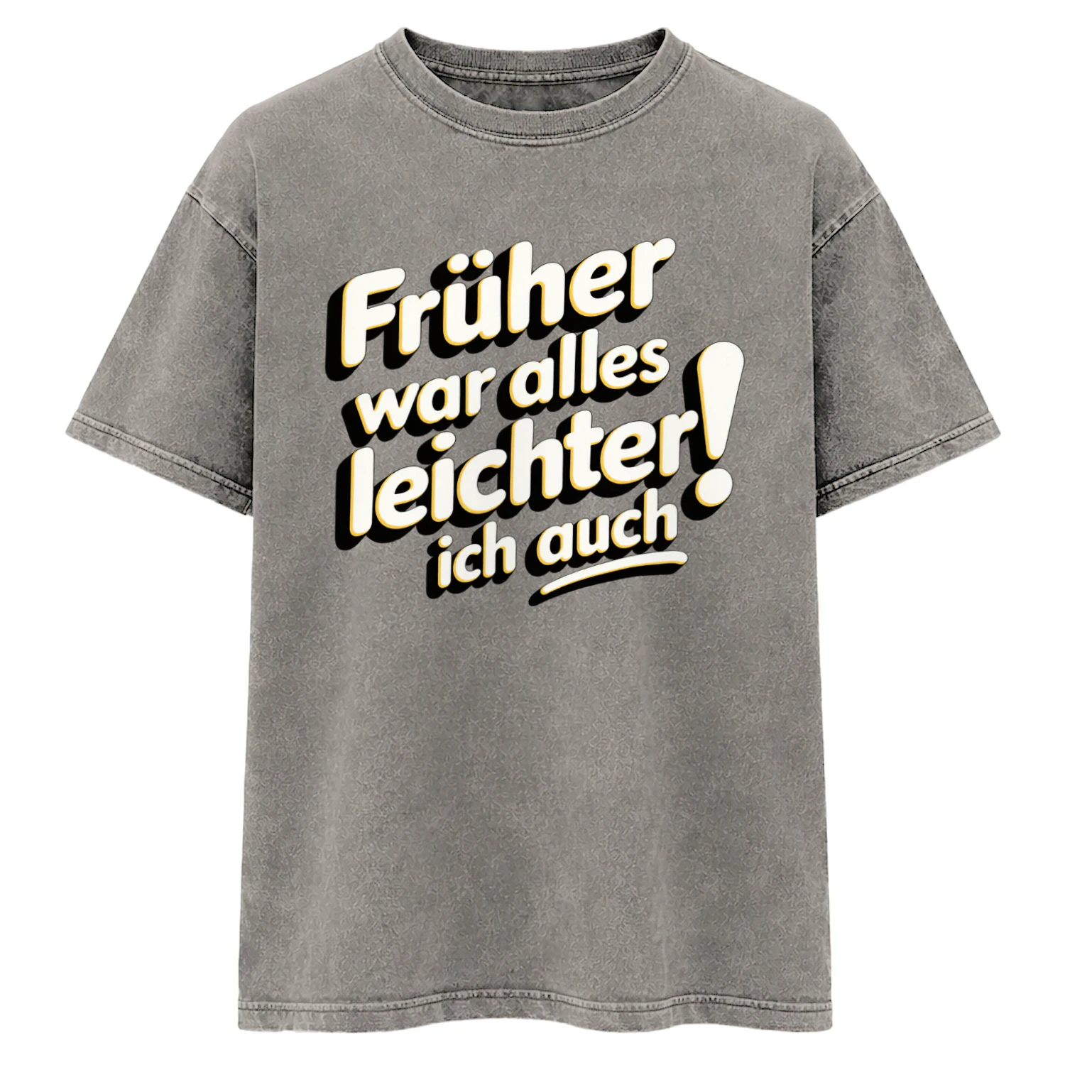Früher war alles leichter – Ich auch