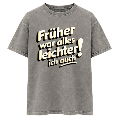 Früher war alles leichter – Ich auch