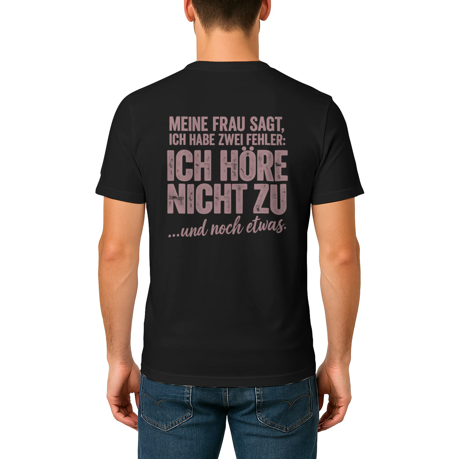 Lustiges Deutsches T-Shirt für Ehemann mit Ehe Humor
