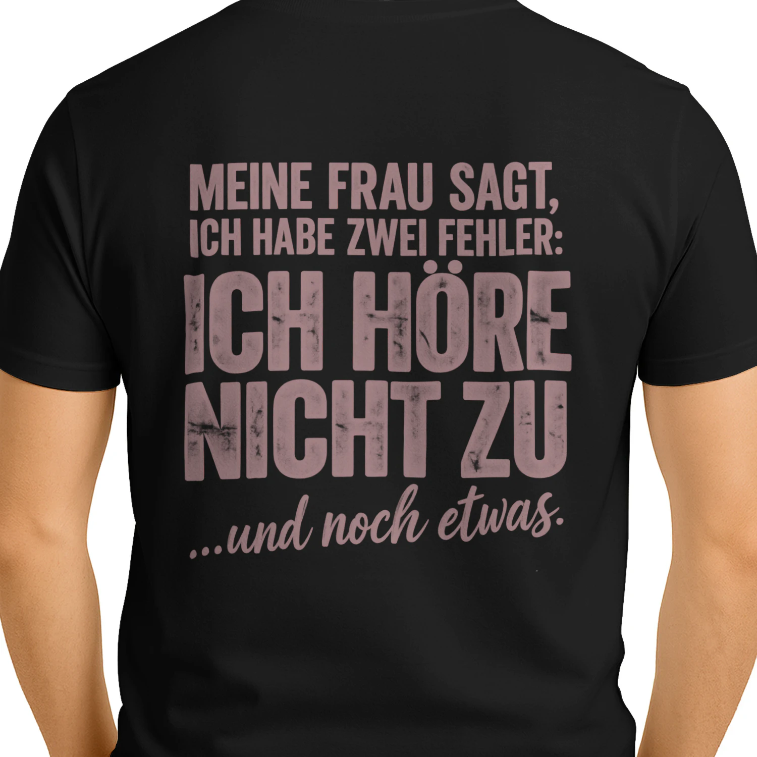 Lustiges Deutsches T-Shirt für Ehemann mit Ehe Humor