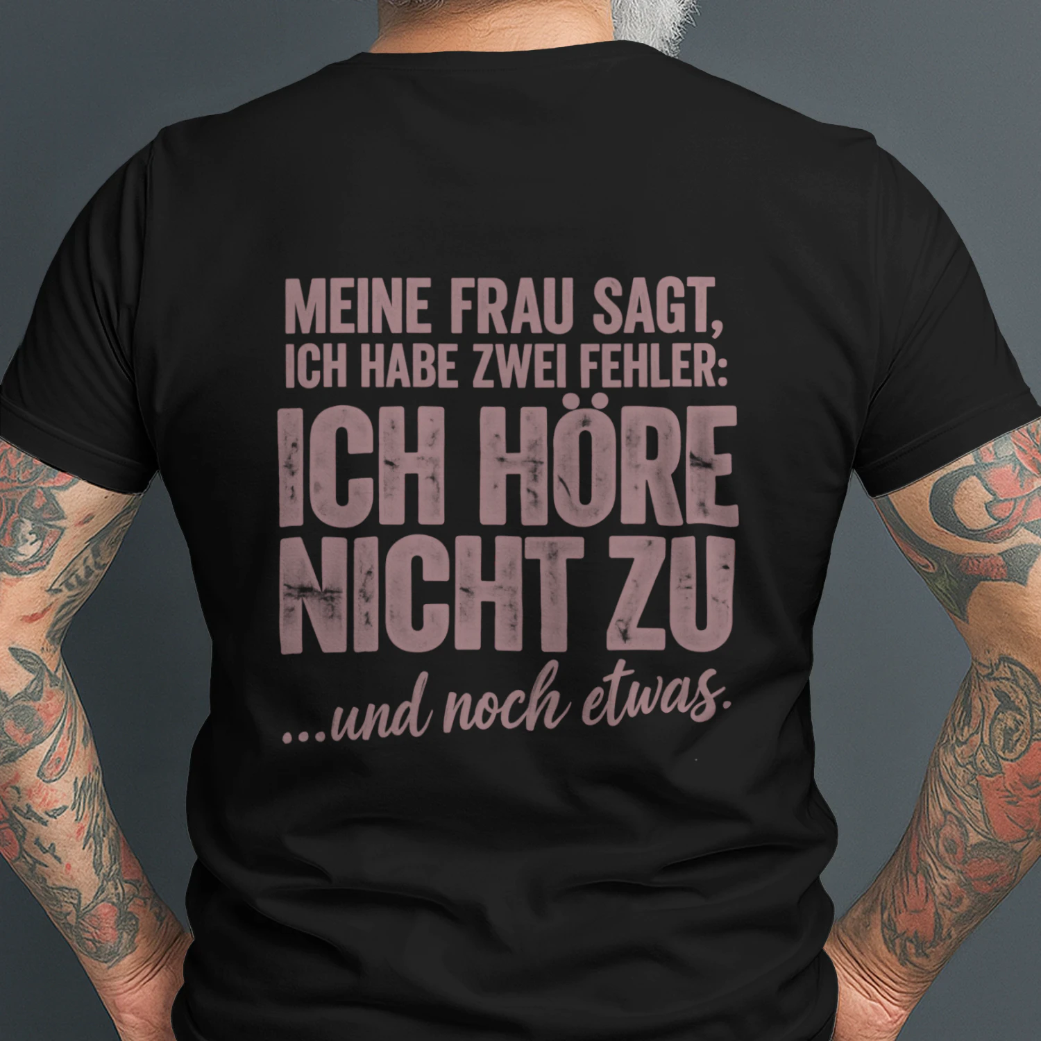 Lustiges Deutsches T-Shirt für Ehemann mit Ehe Humor