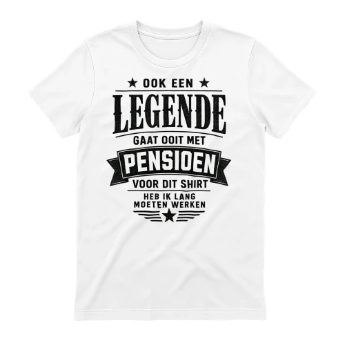 Grappig Pensioen T-shirt