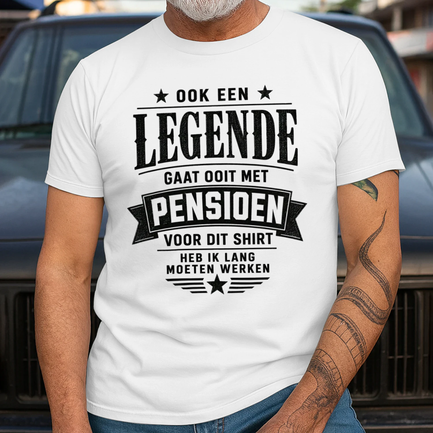Ook Een Legende Gaat Ooit Met Pensioen – Grappig Pensioen T-shirt