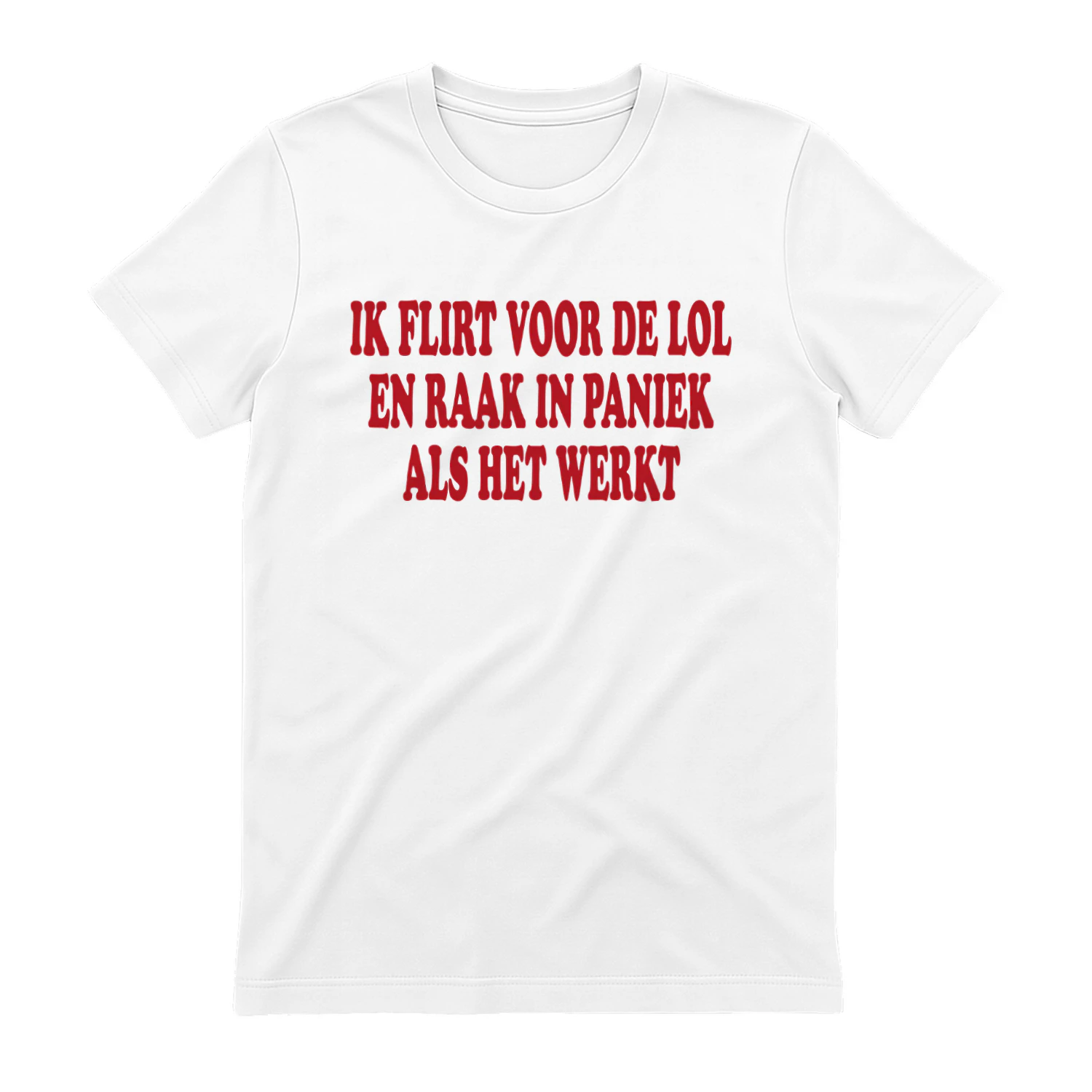 Ik flirt voor de lol en raak in paniek als het werkt