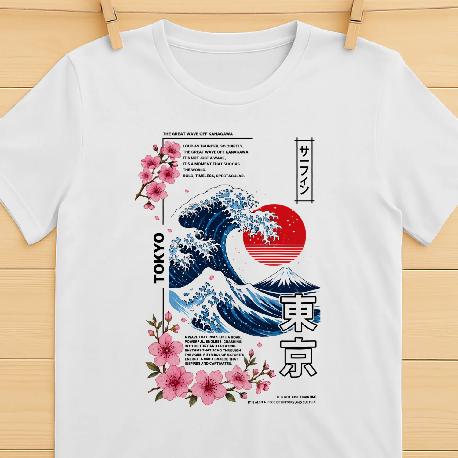 Sunset Wave Pattern from Tokyo Islands
