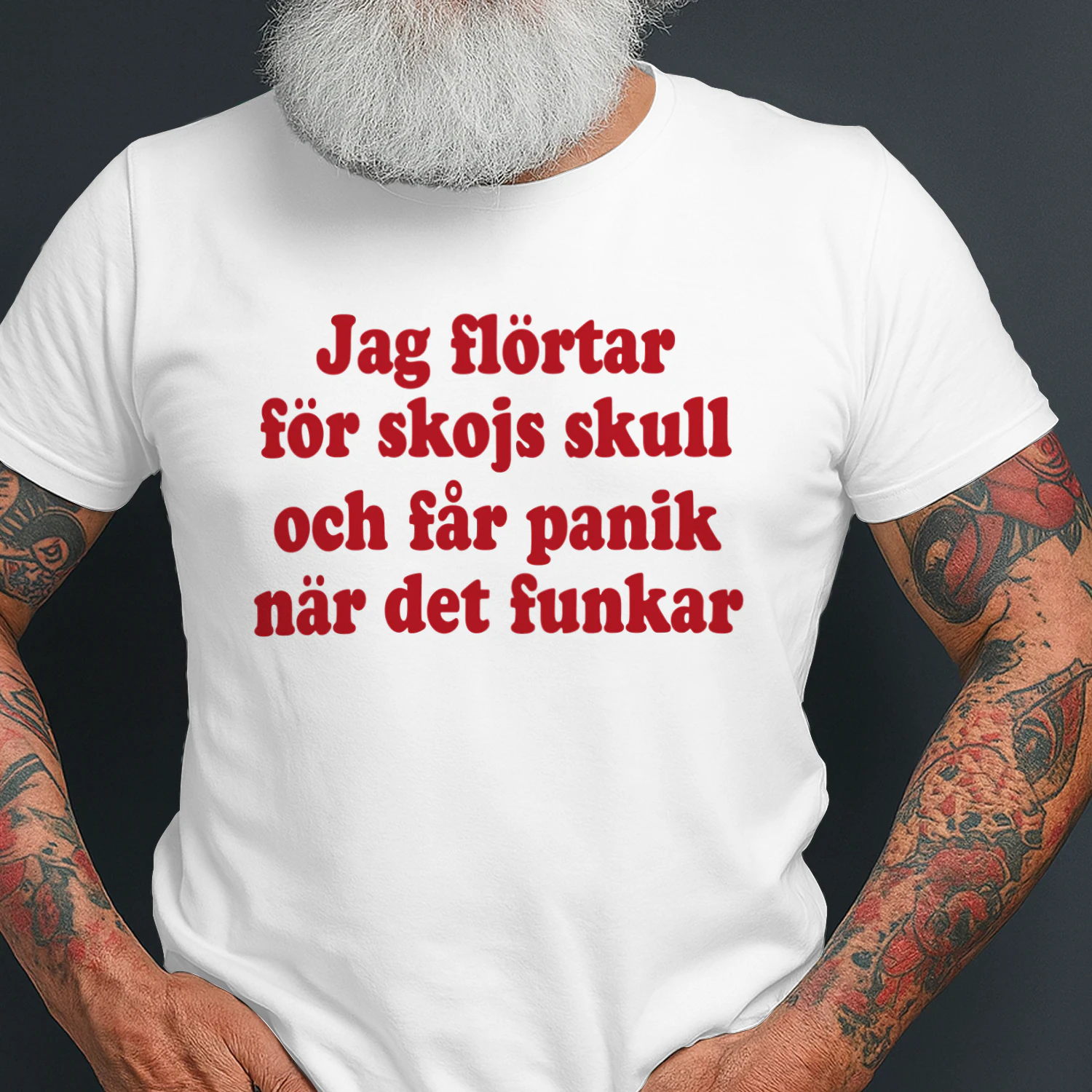 Jag flörtar för skojs skull och får panik när det funkar