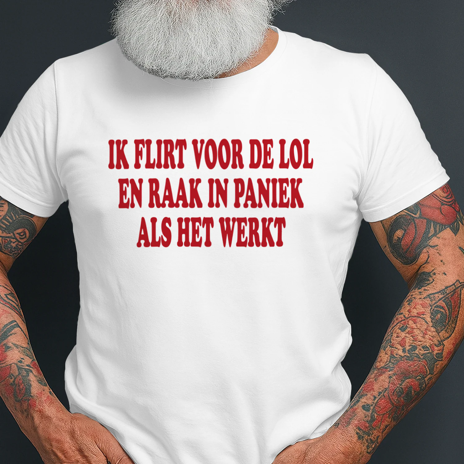 Ik flirt voor de lol en raak in paniek als het werkt