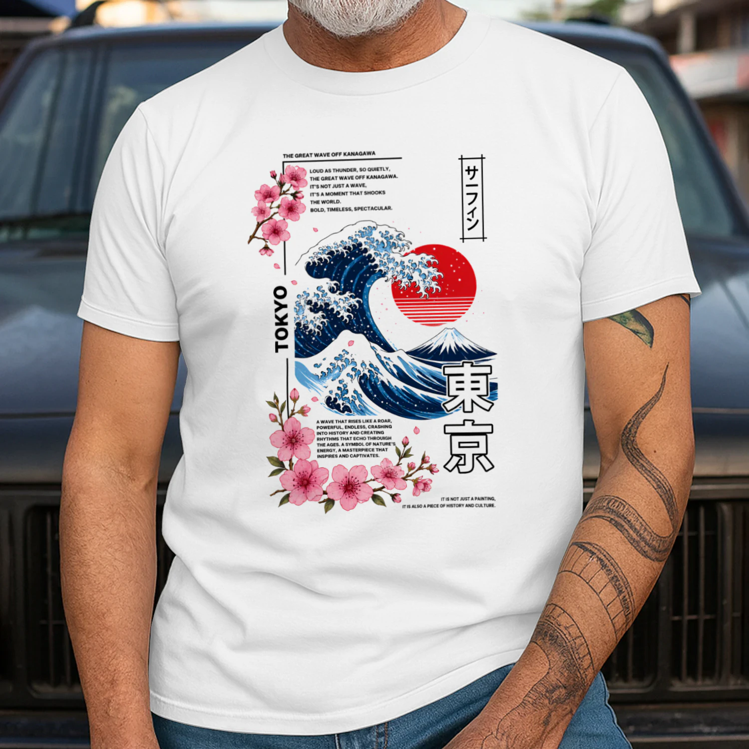 Sunset Wave Pattern from Tokyo Islands