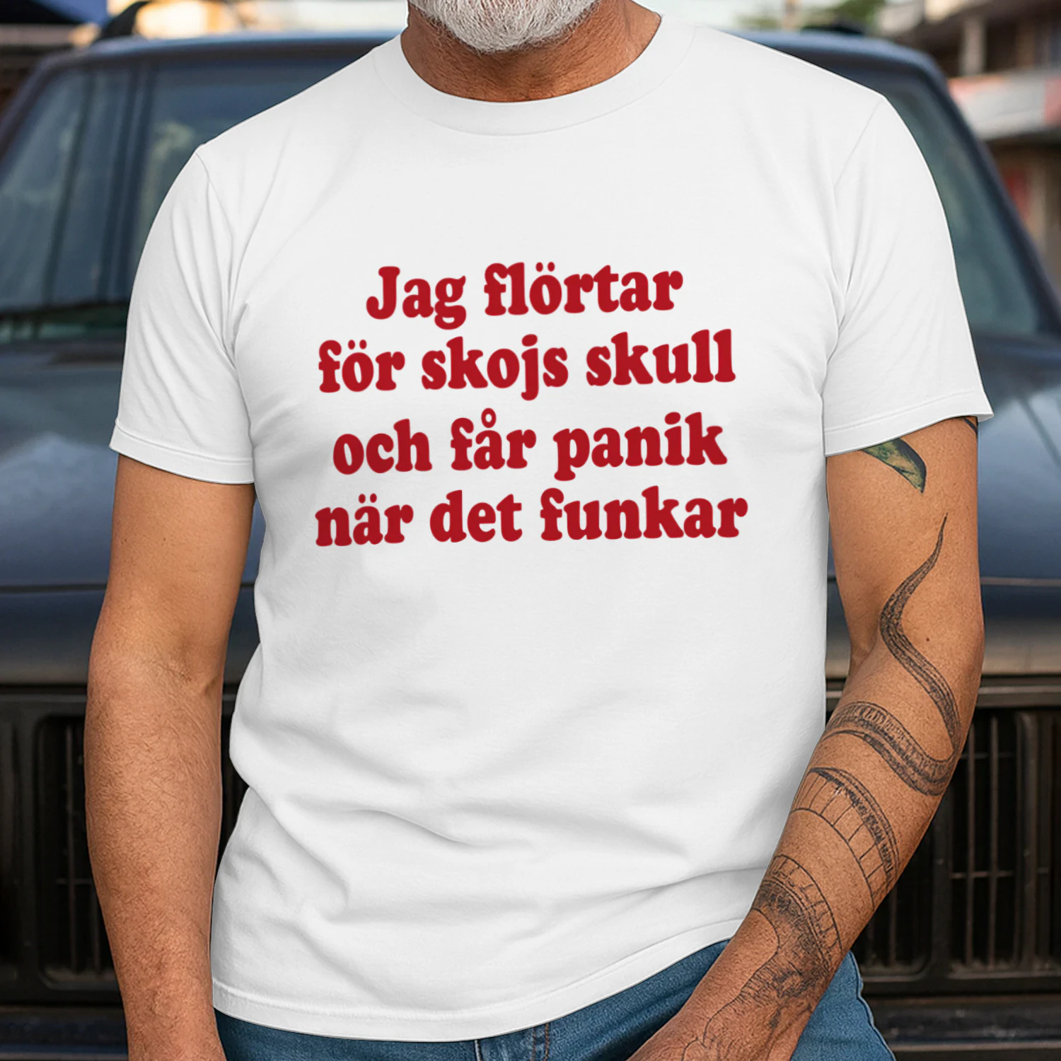 Jag flörtar för skojs skull och får panik när det funkar