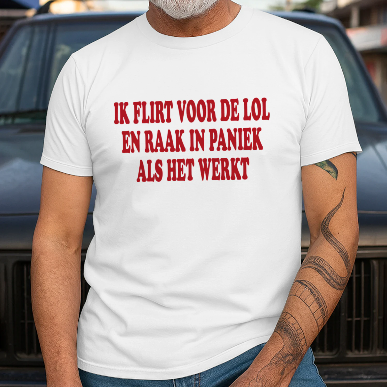 Ik flirt voor de lol en raak in paniek als het werkt