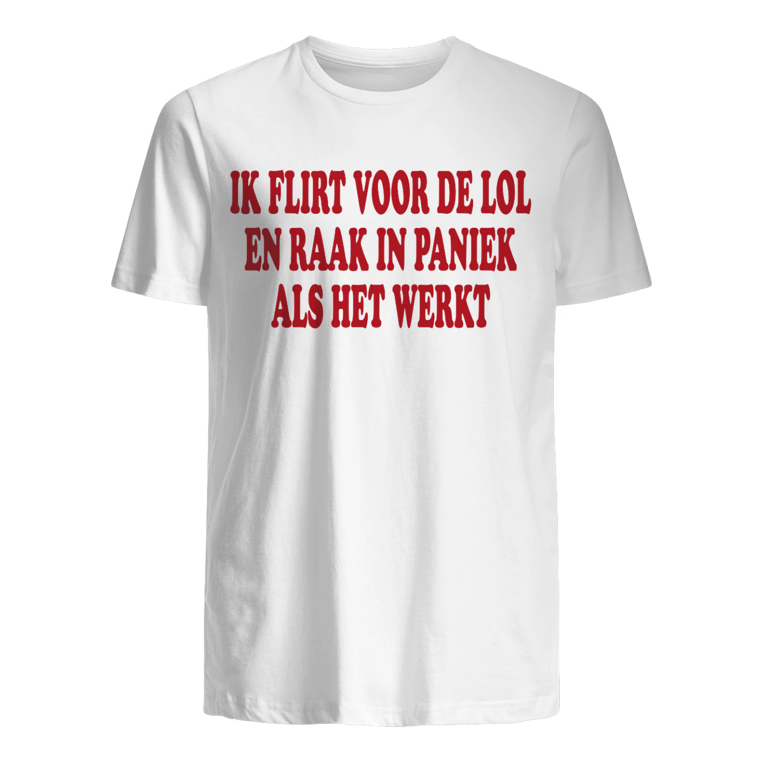 Ik flirt voor de lol en raak in paniek als het werkt