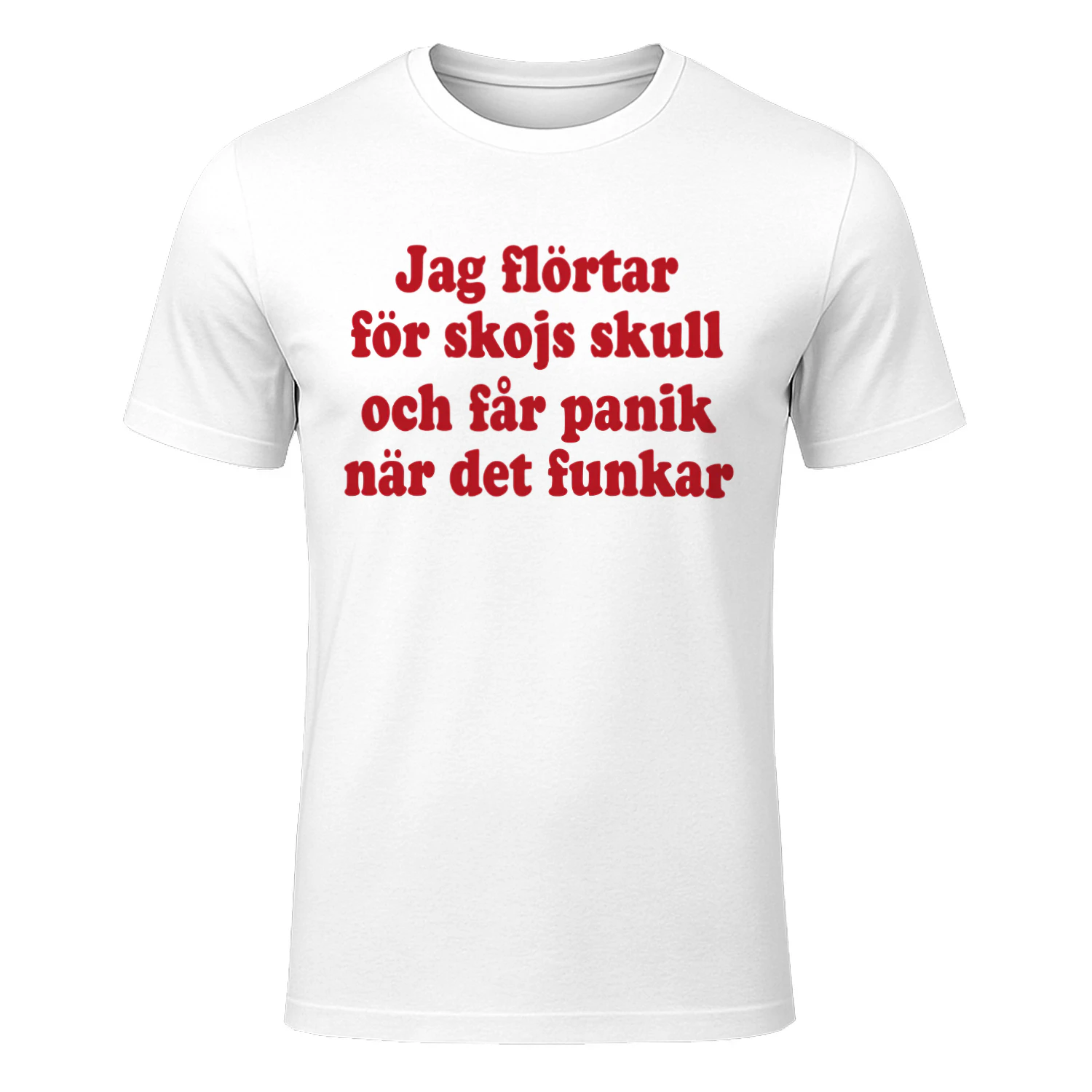 Jag flörtar för skojs skull och får panik när det funkar