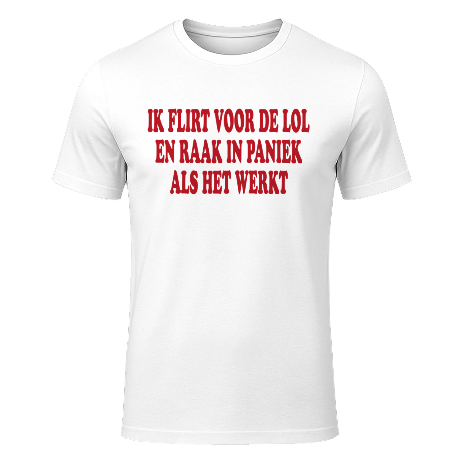 Ik flirt voor de lol en raak in paniek als het werkt