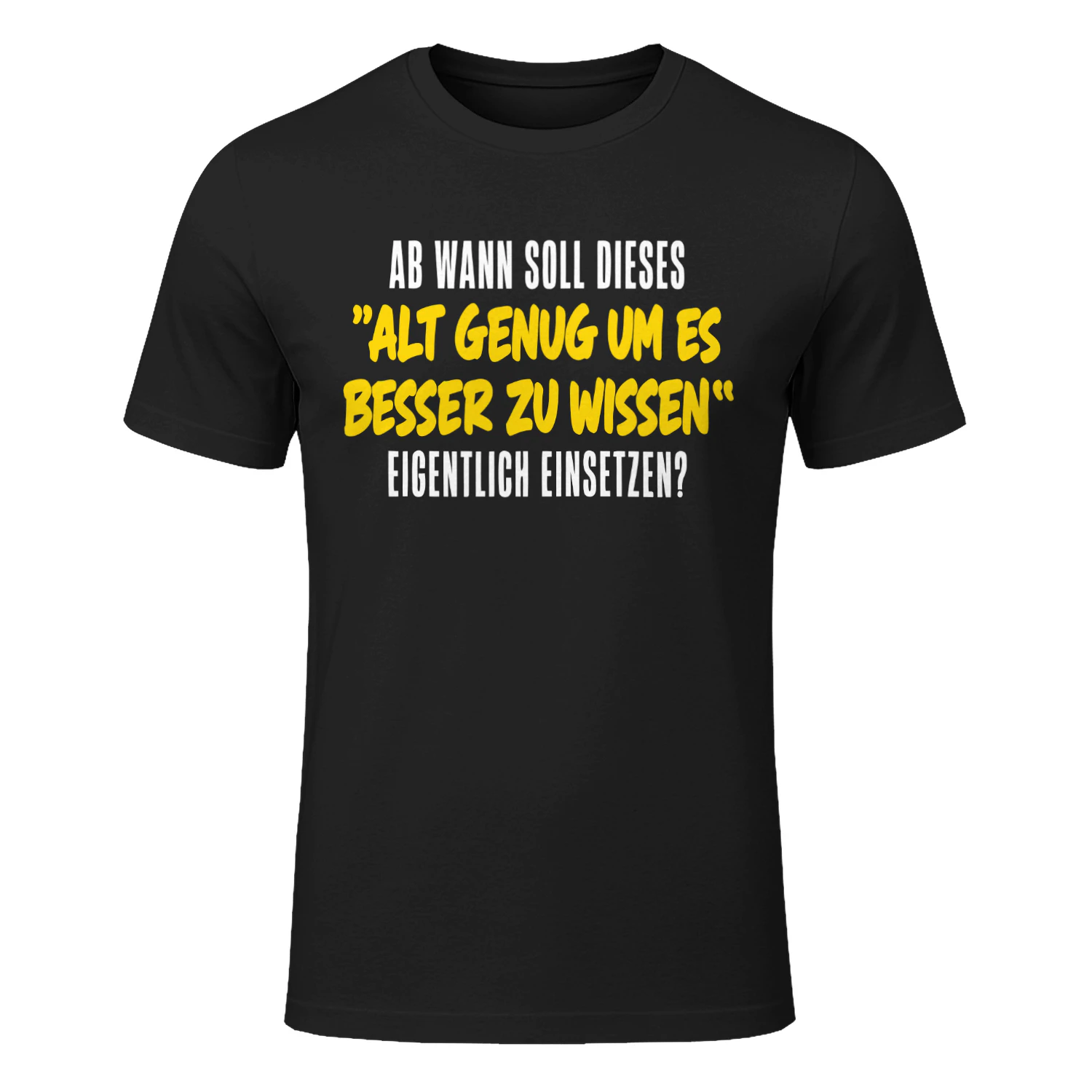 Lustiger Spruch für alle, die mit Humor durchs Leben gehen