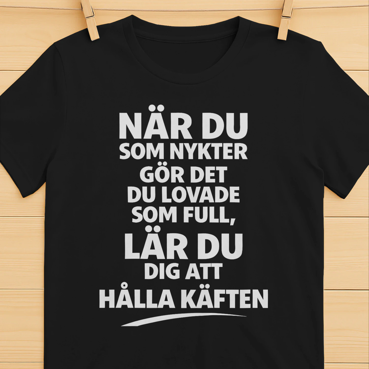 När en nykter person gör vad mobbaren har lovat