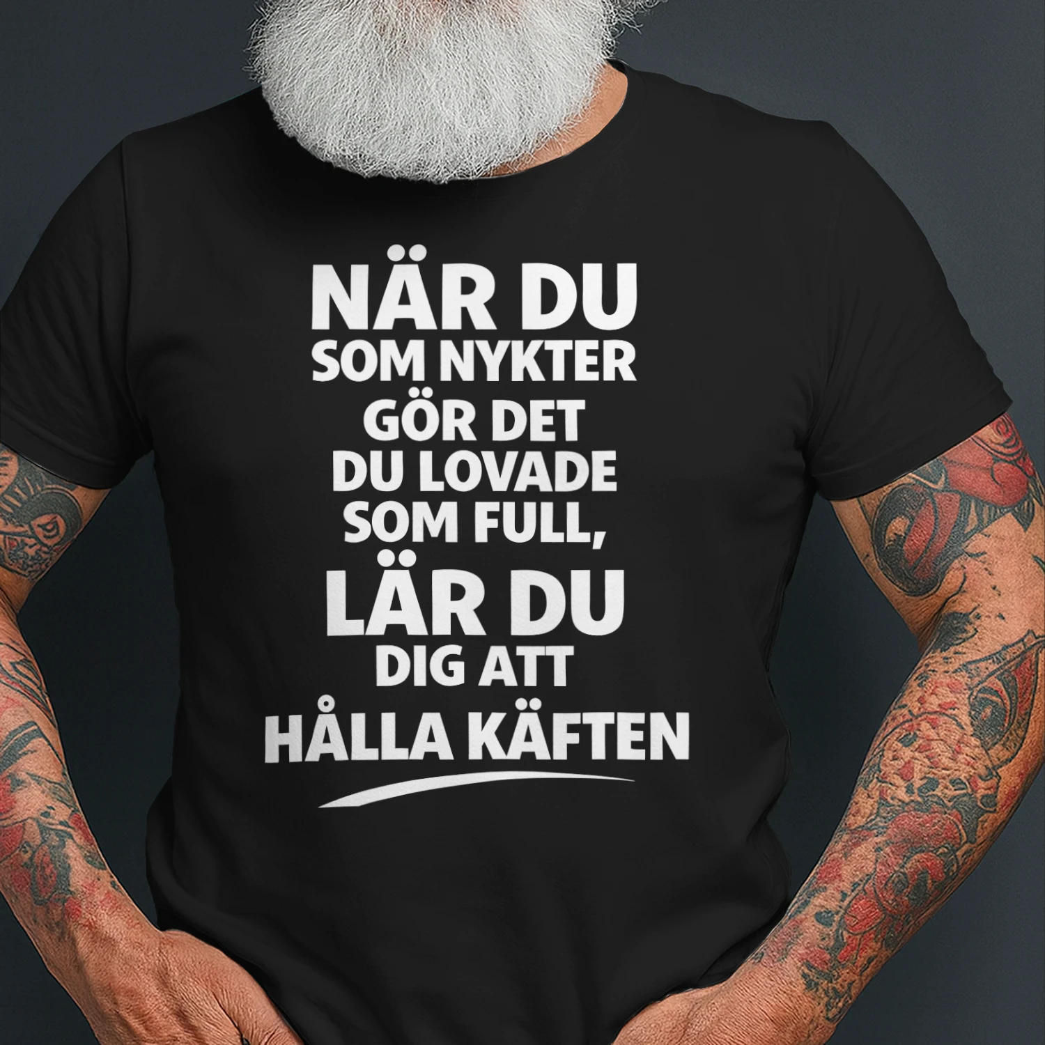 När en nykter person gör vad mobbaren har lovat