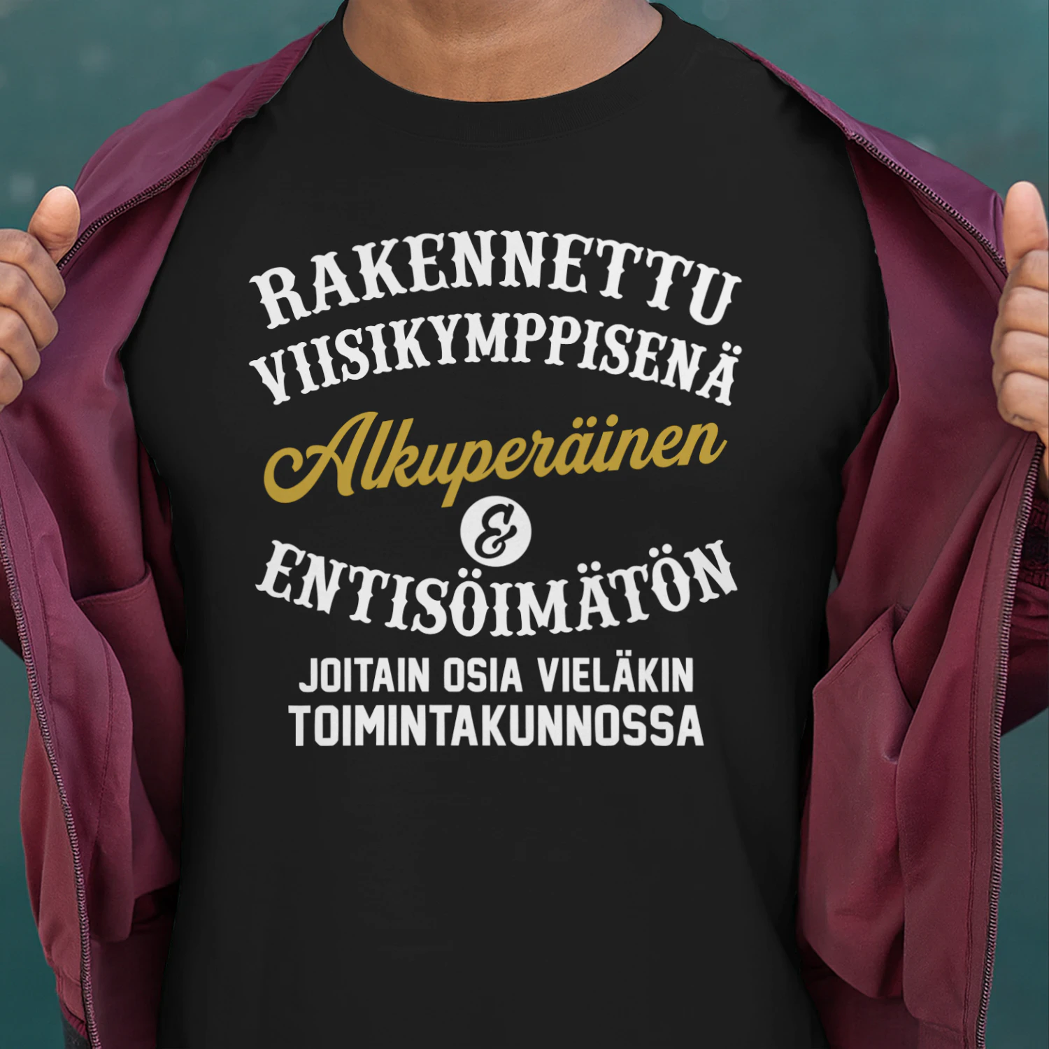 RAKENNETTU VIISIKYMPPISENÄ – JOITAIN OSIA VIELÄKIN TOIMINTAKUNNOSSA 💪