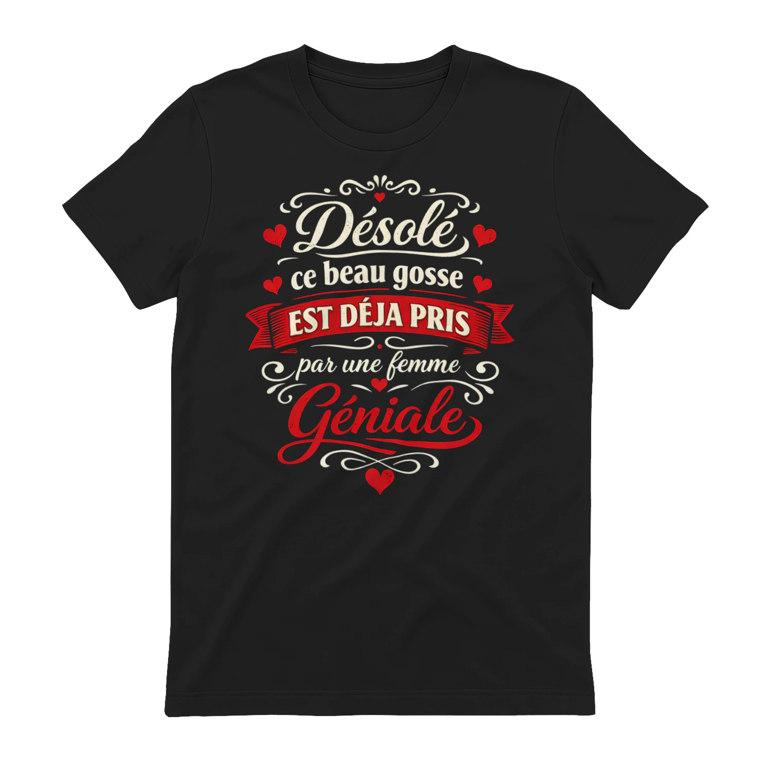 Beau Gosse Est Pris Joyeuse Saint Valentin Couple Cadeau.