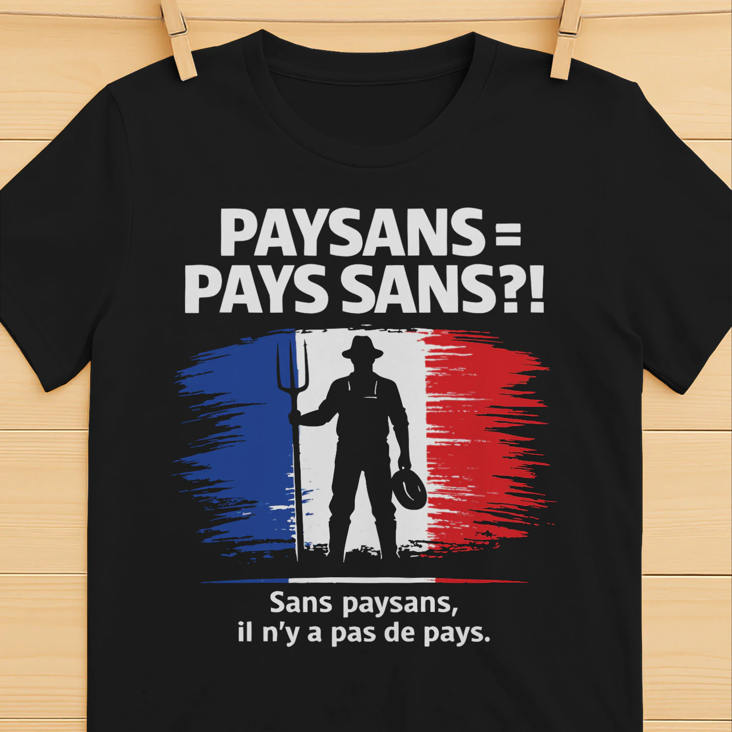 Paysans = Pays sans ?! Sans paysans, il n’y a pas de pays.