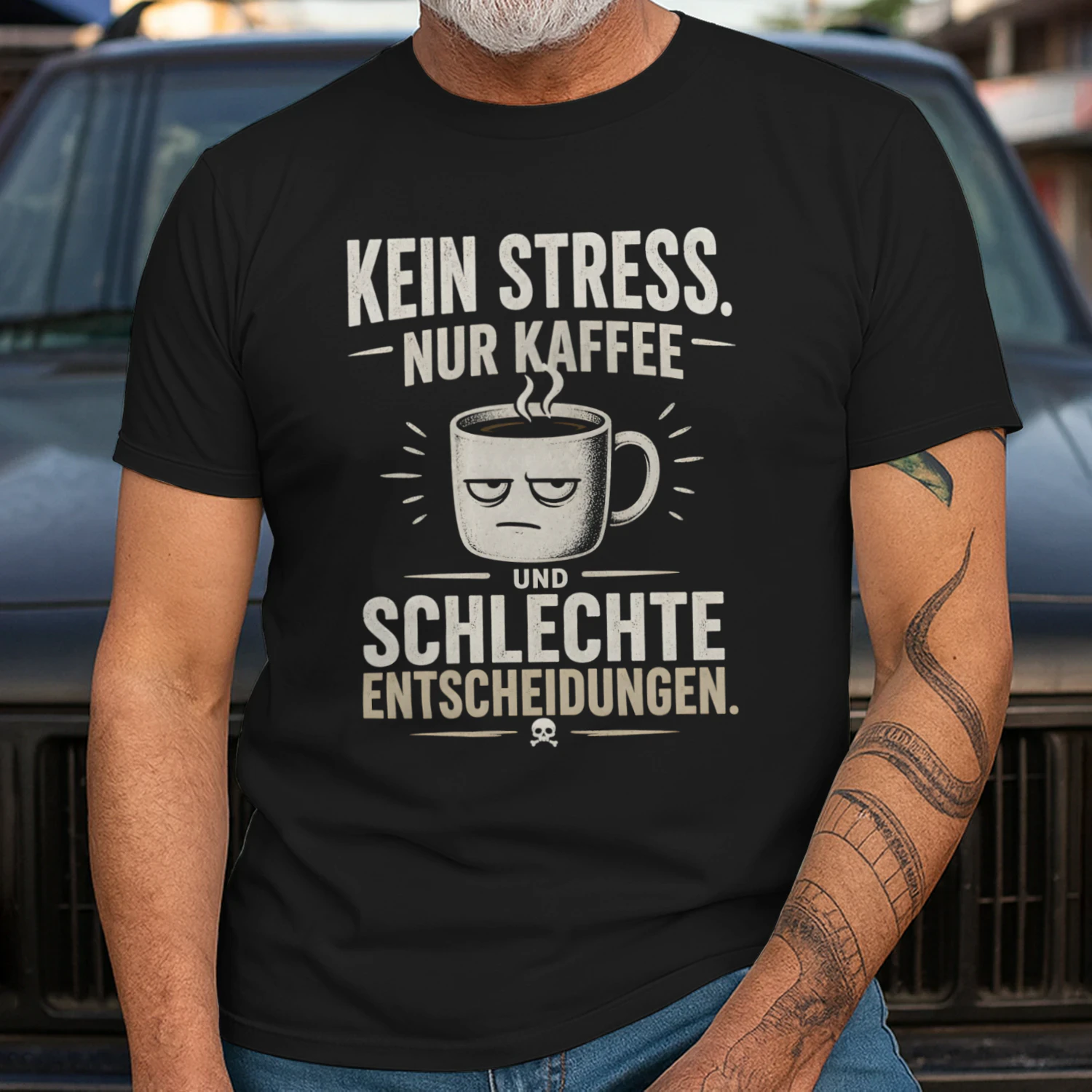 ☕ Kein Stress. Nur Kaffee & schlechte Entscheidungen. 😎
