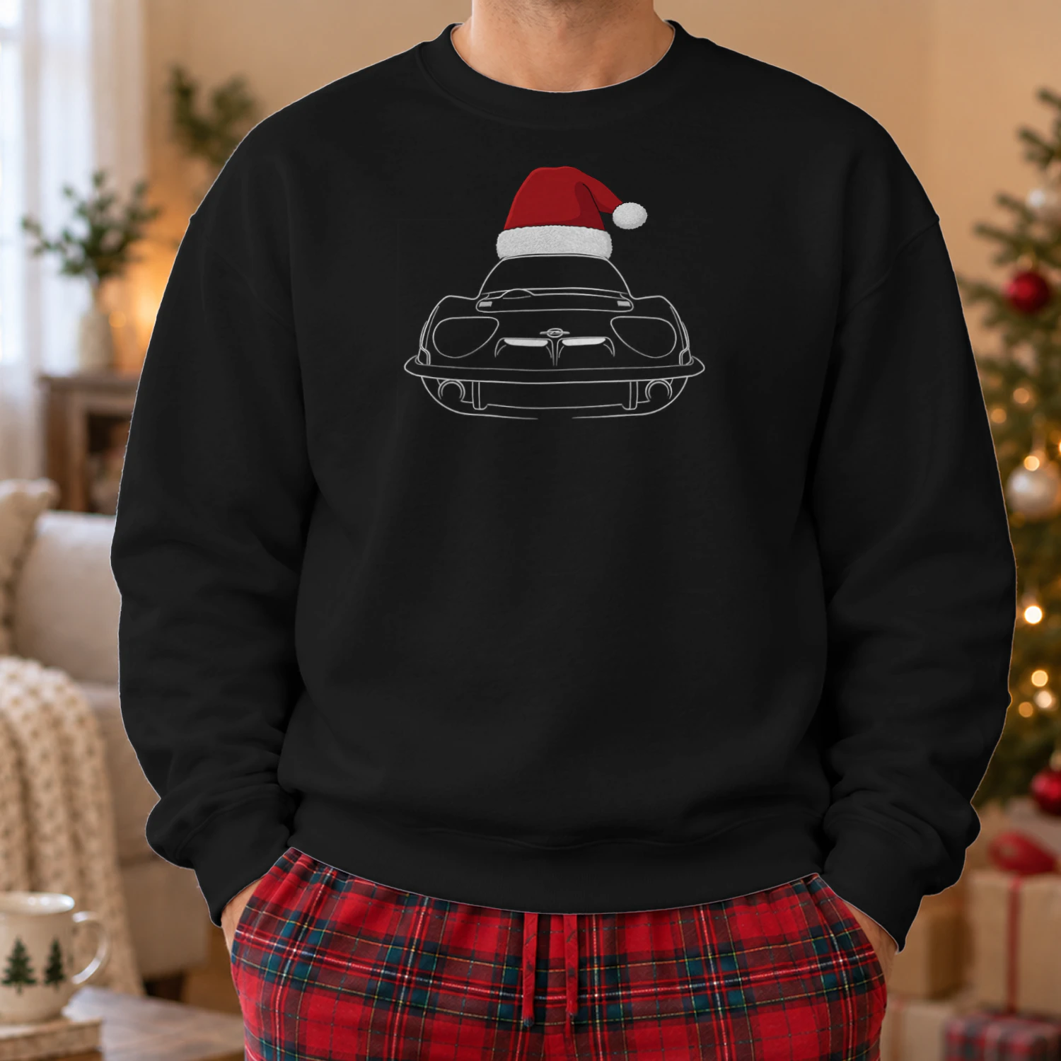 opel Gt santa hat
