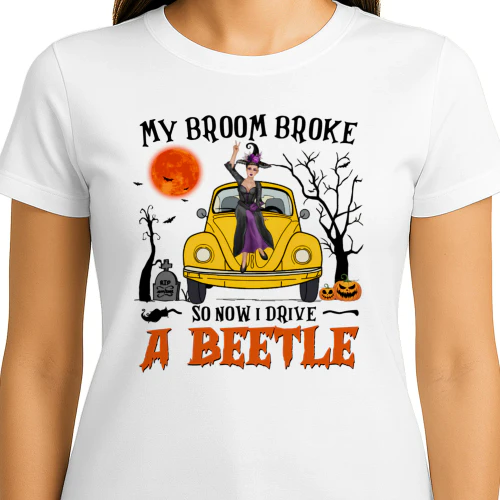 Broom Broke So Now I Drive A Beetle