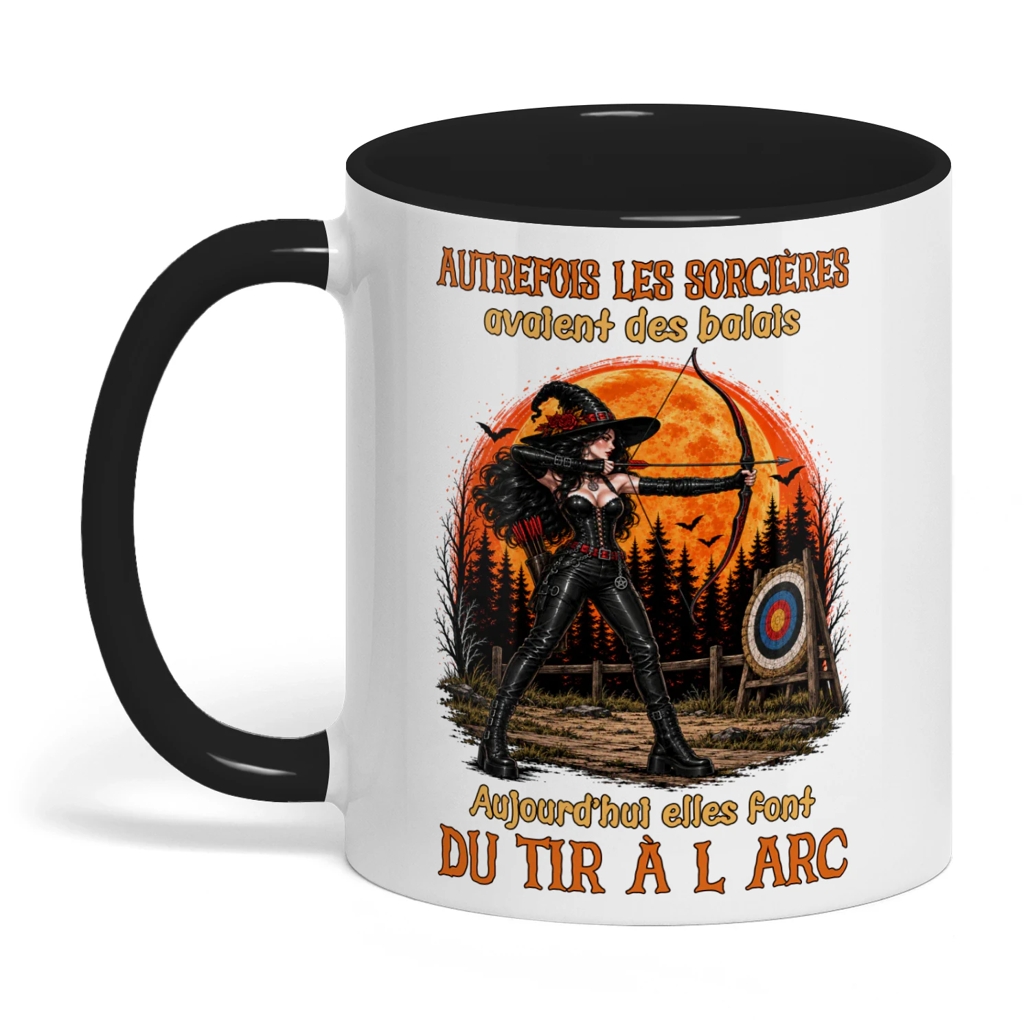 FR0244 - Autrefois les sorcières avaient des balais Aujourd'hui elles font du tir à l'arc