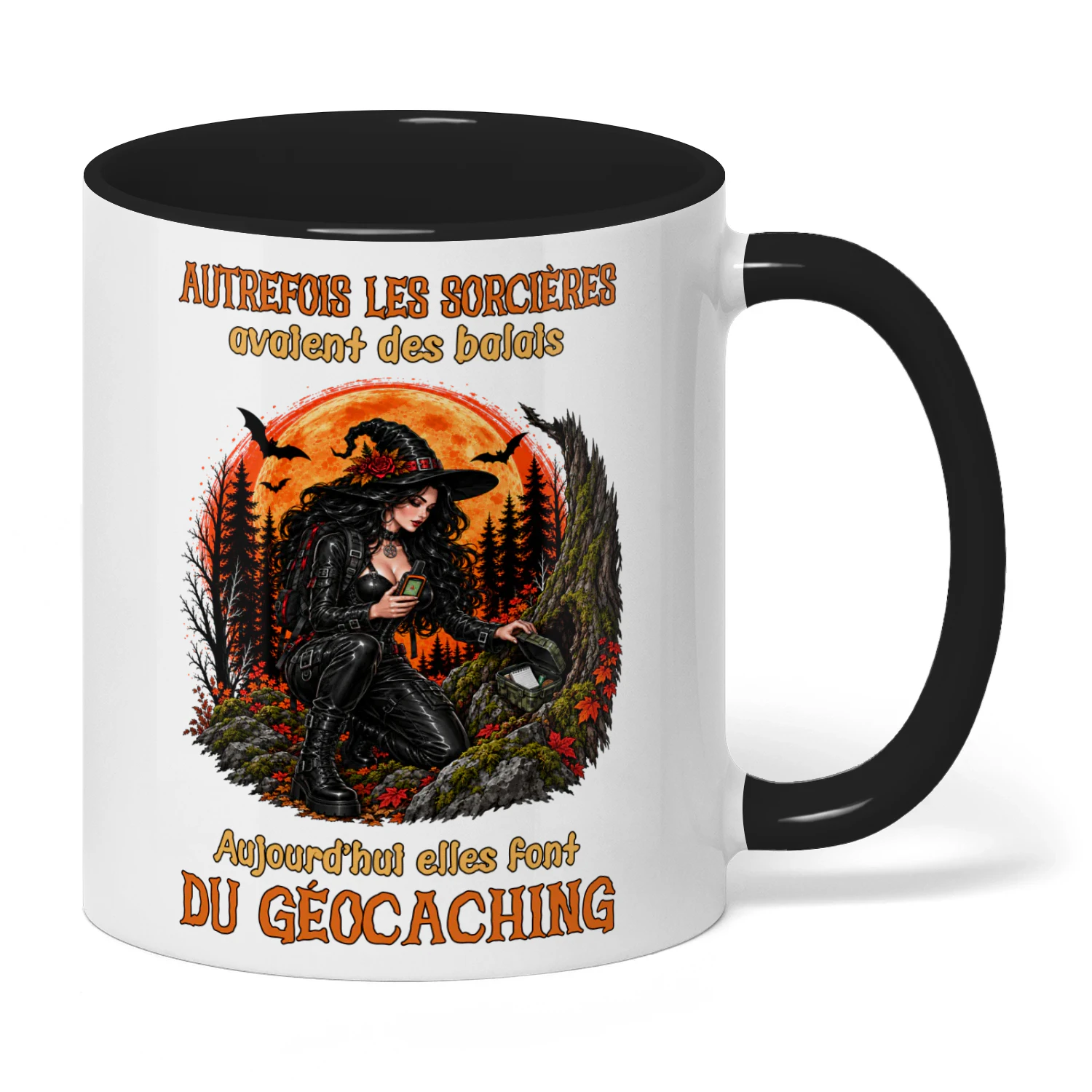 FR0248 - Autrefois les sorcières avaient des balais Aujourd'hui elles font du géocaching