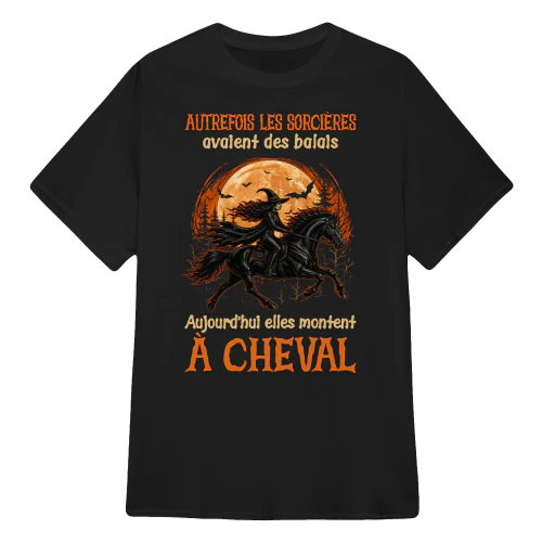 FR0205 - Autrefois les sorcières avaient des balais Aujourd'hui elles montent à cheval