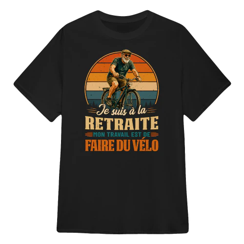FR0095 - Je suis à la retraite mon travail est de faire du vélo