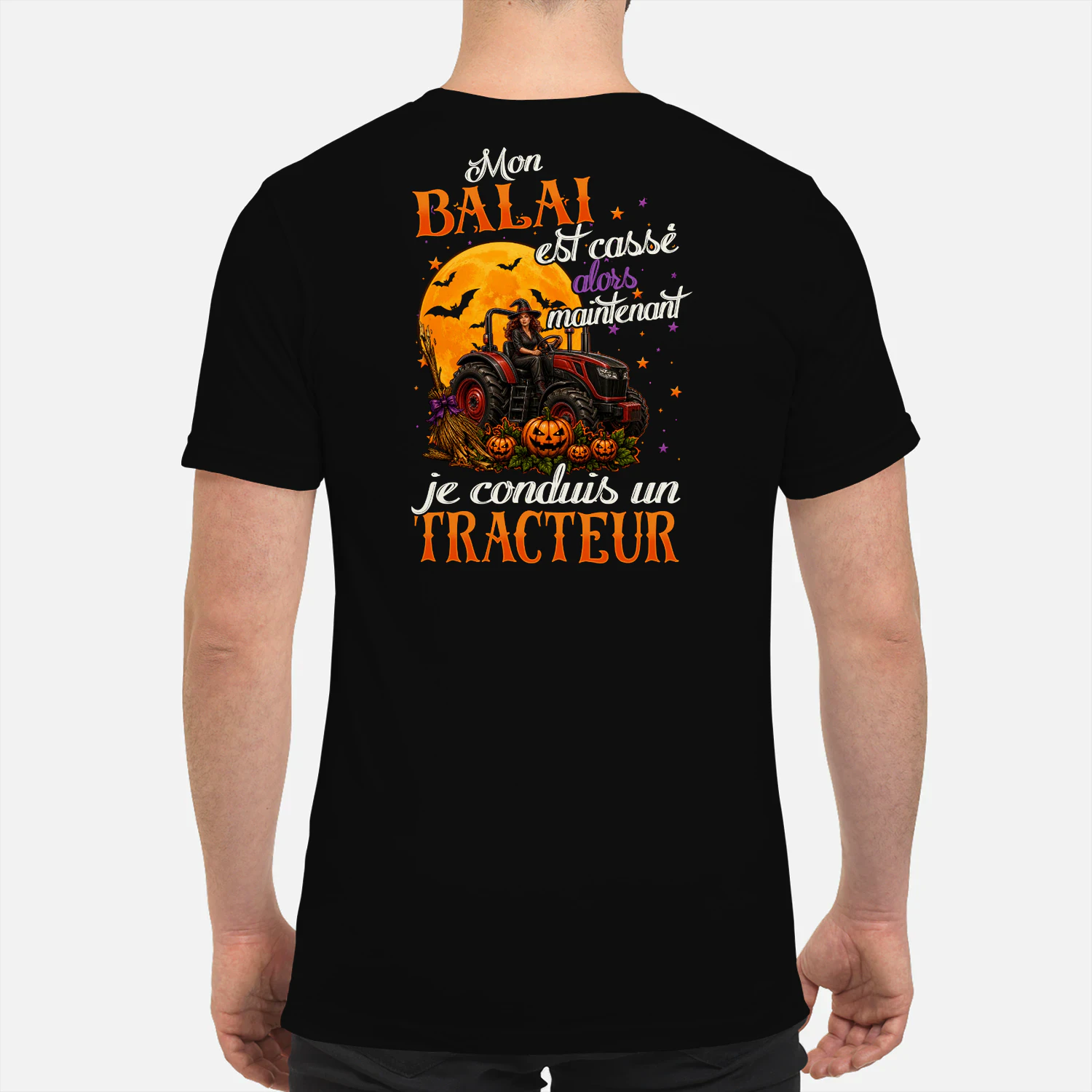 FR0202 - Mon balai est cassé alors maintenant je conduis un tracteur