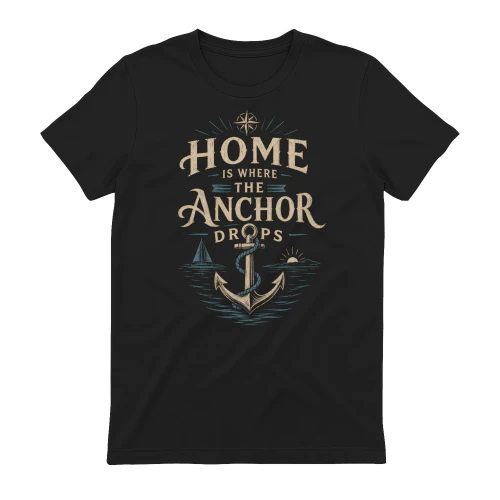Home Is Where the Anchor Drops T-Shirt