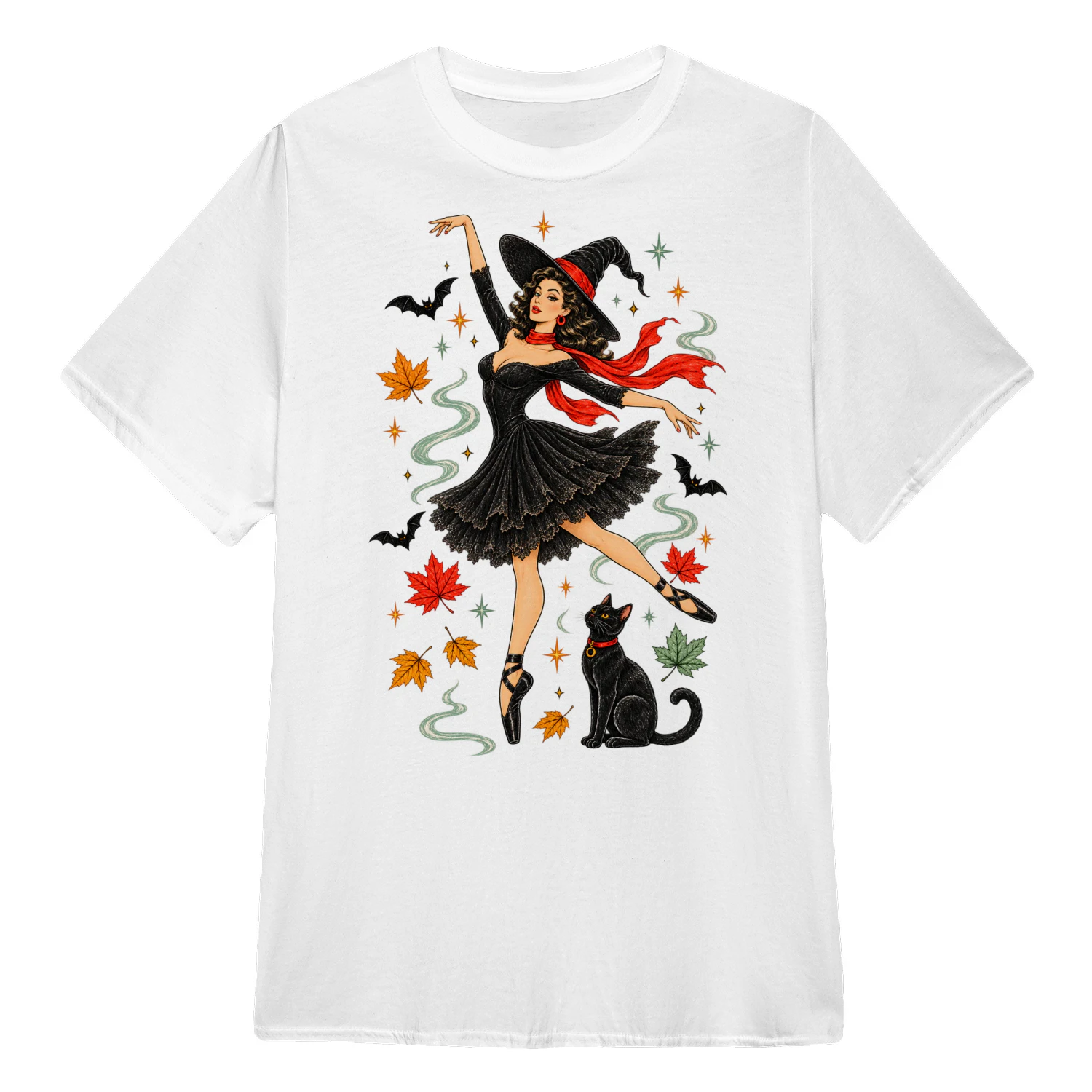 Vintage Dancer Witch
