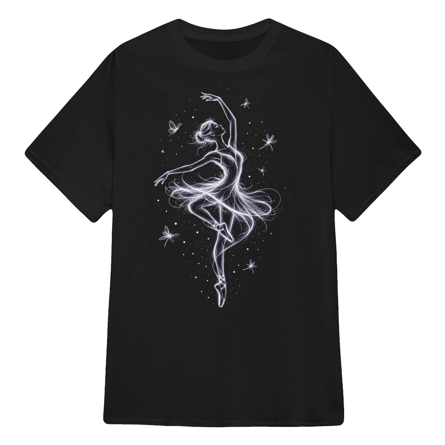 Luminescent Ballerina in Cosmic Motion