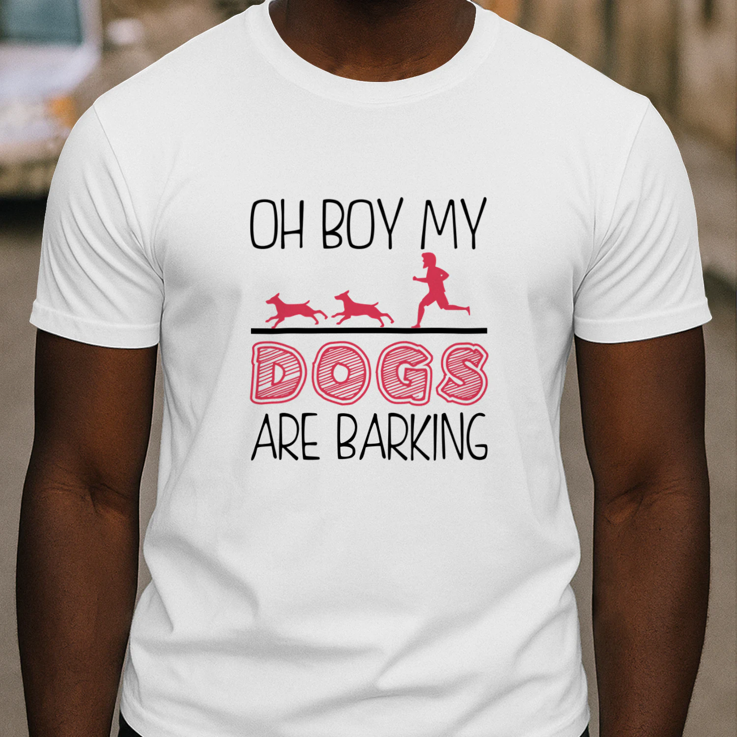 Funny Dog Lover – Oh Boy My Dogs Are Barking