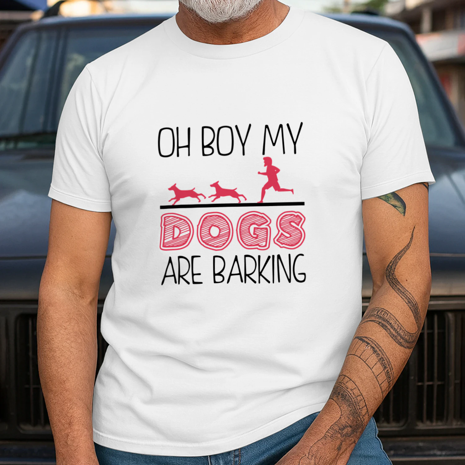 Funny Dog Lover – Oh Boy My Dogs Are Barking