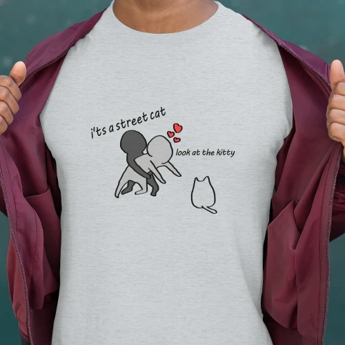 Funny Street Cat – Cute Kitty Meme