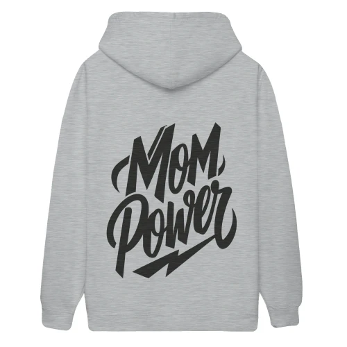 Mom Power Bold Graffiti Lettering - Strong Mother's Day