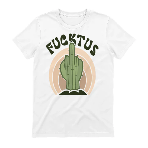 F*cktus Cactus Middle Finger - Funny Sarcastic Desert Design