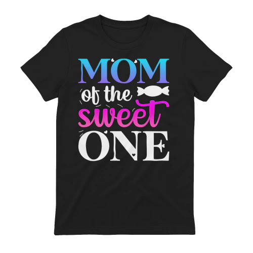 Sweet Mom Gradient Typography - Colorful Mother's Day Design