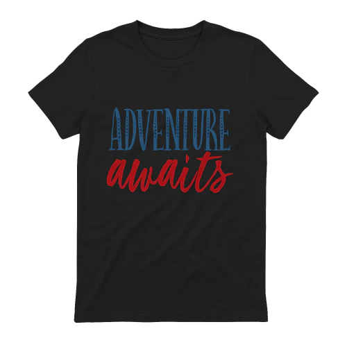 Adventure Awaits Tribal and Script Typography - Wanderlust Travel Graphic