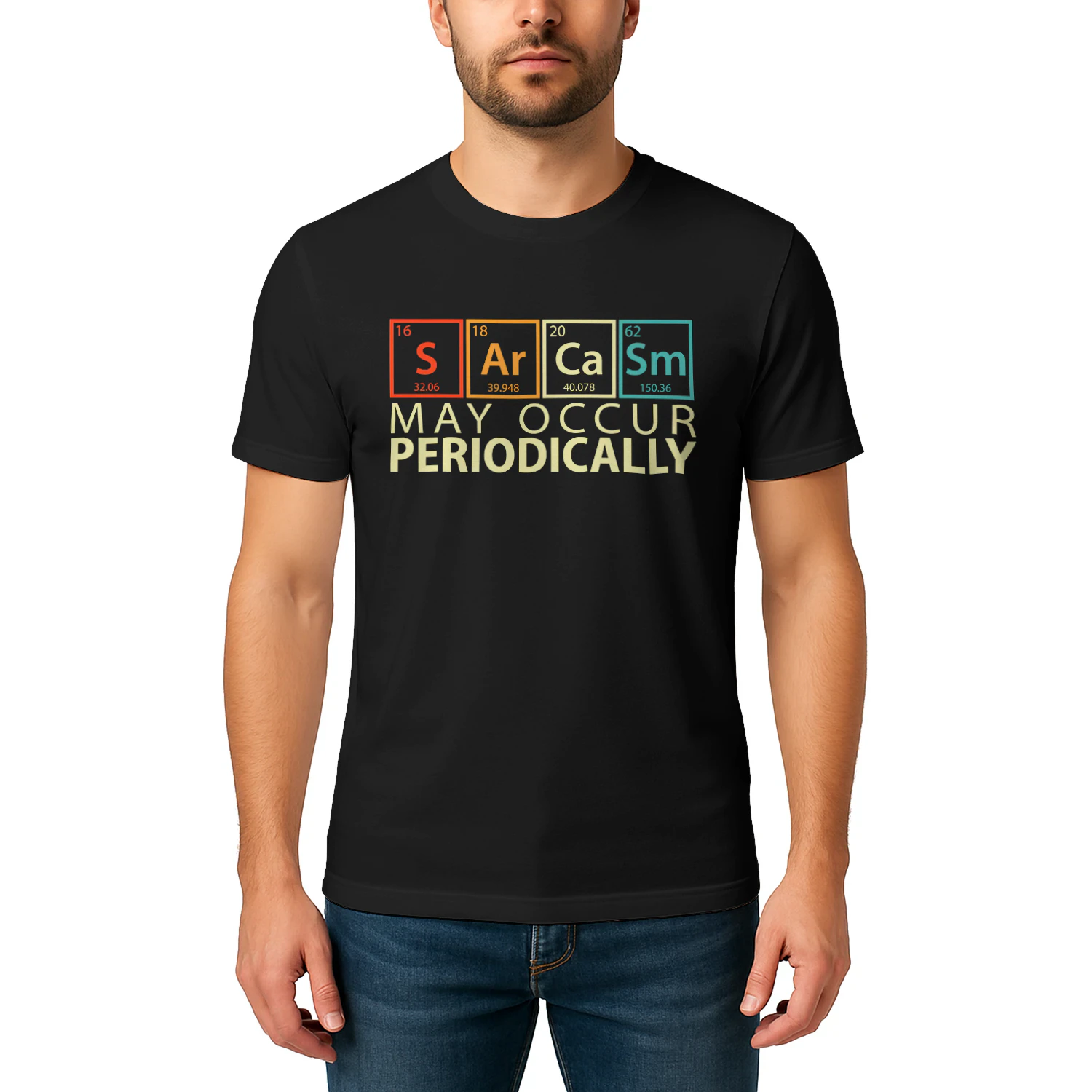 Sarcasm Periodic Table Elements - Funny Chemistry Science Design