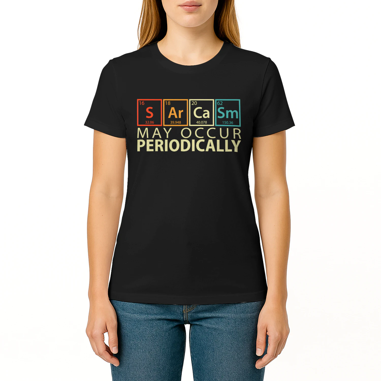 Sarcasm Periodic Table Elements - Funny Chemistry Science Design