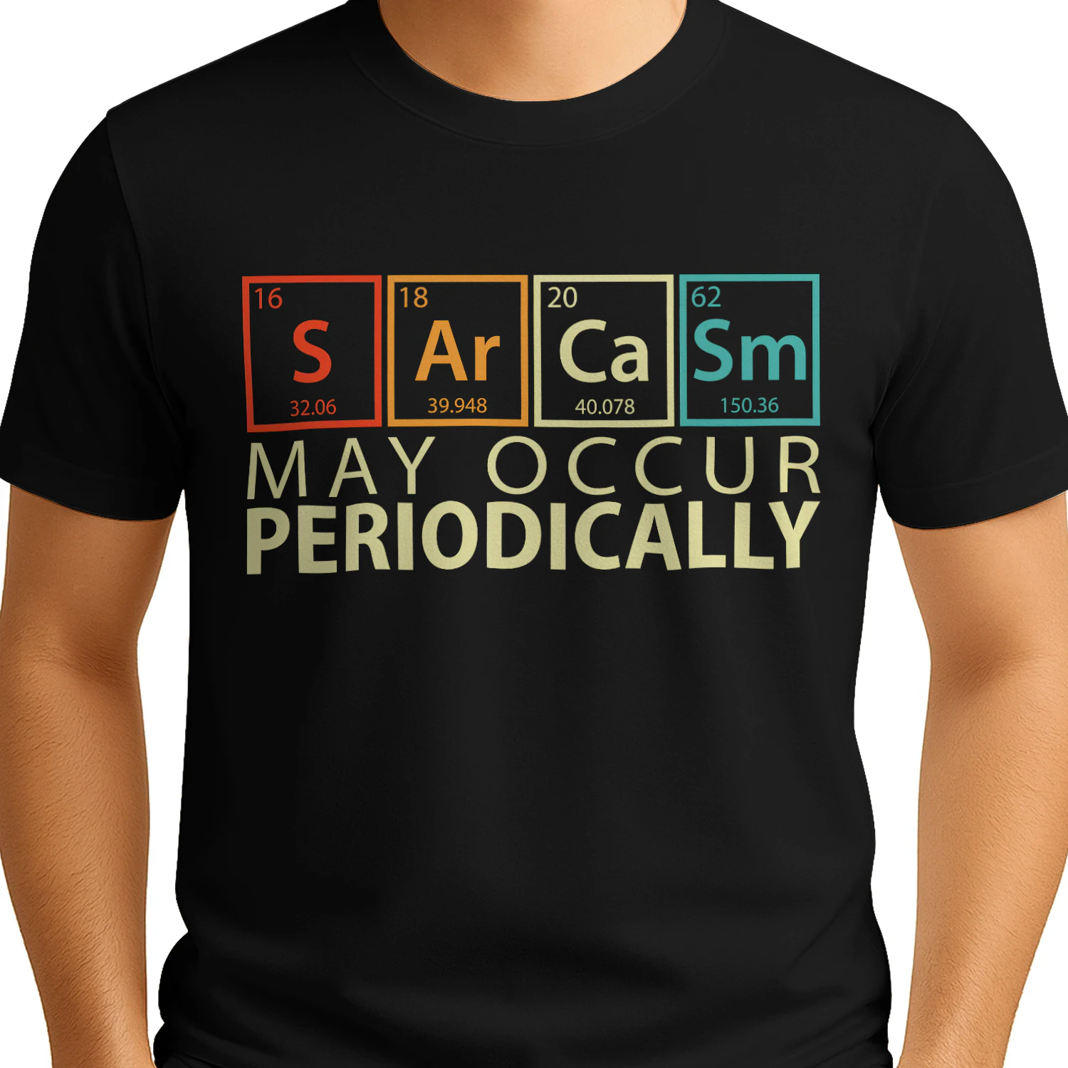 Sarcasm Periodic Table Elements - Funny Chemistry Science Design