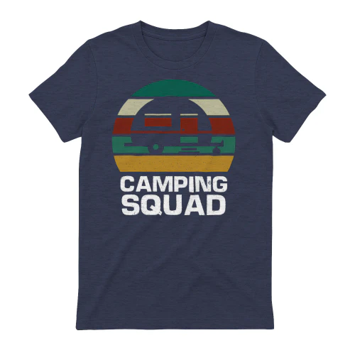 Camping Squad Retro Camper Trailer - Vintage RV Design