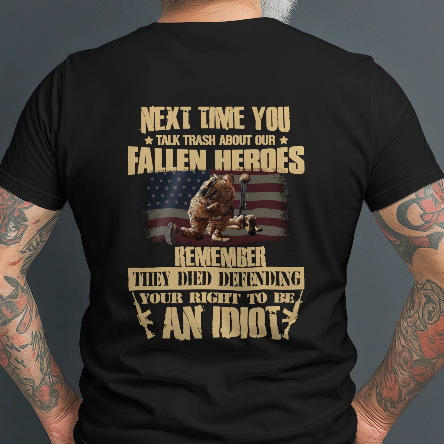 Next Time You Talk Trash About Our Fallen Heros